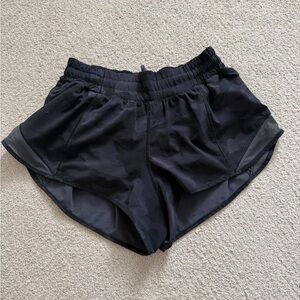 lululemon athletica Women's Black Camo Running Shorts